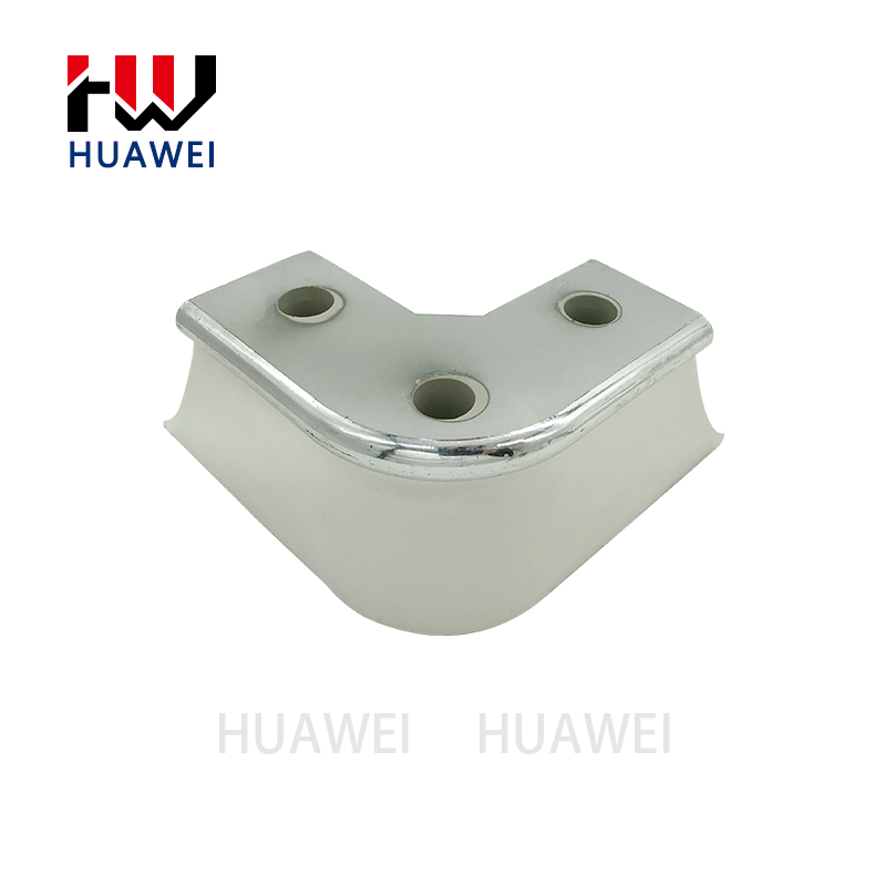 Chinese Wholesale High Quality Custom Design Furniture Accessory Triangle Plastic Sofa Legs