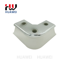 Chinese Wholesale High Quality Custom Design Furniture Accessory Triangle Plastic Sofa Legs