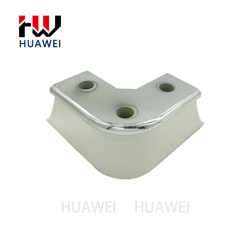 Chinese Wholesale High Quality Custom Design Furniture Accessory Triangle Plastic Sofa Legs