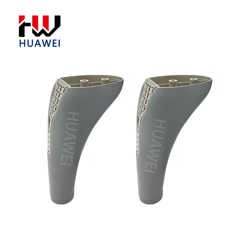 Chinese Manufacture Oblique Cone Shape Grey Plastic Furniture Leg Sofa Feet Furniture Accessories Leg