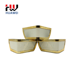 Modern Fashion Golden Edge V-shaped Furniture Home Kitchen Cabinet Sofa Table Legs