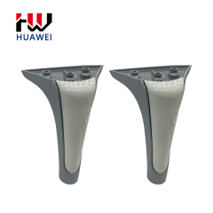 Factory Sale Sofa Plastic Leg Two Color Base Cabinet Feet Table Bottom Used for Furniture