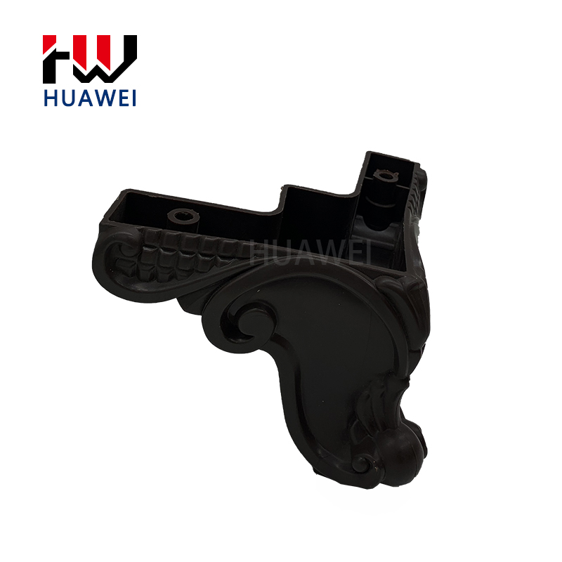 HUAWEI Brown Black Triangle Furniture Cabinet Foot Sofa Leg Bed Foot Plastic Foot