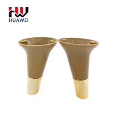 Wholesale Furniture Legs Red Brown Cabinet Table Sofa Aircraft Feet Chair Metal Leg
