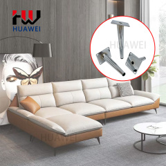 Black Gold Silver Iron Oblique Cone Legs Coffee Table Feet Chair Foot Bed Base Dining Cabinet Feet Sofa Leg for Furniture Couch