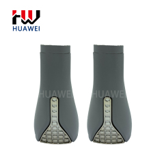 Chinese Manufacture Oblique Cone Shape Grey Plastic Furniture Leg Sofa Feet Furniture Accessories Leg