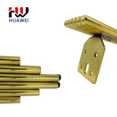 Irregular Solid Core Chrome Legs Metal Gold Round Strip Shape Furniture Sofa Accessories Table Feet Couch Leg Bed Foot