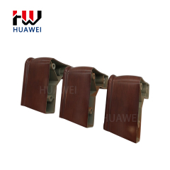 Hot Sale Plastic V Shape Brown Bed Legs Table and Chair Legs, Silent Non-slip Sofa Leg