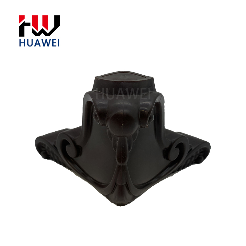 HUAWEI Brown Black Triangle Furniture Cabinet Foot Sofa Leg Bed Foot Plastic Foot