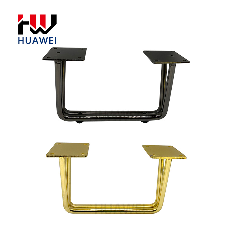 Furniture Sofa Hardware Iron Solid Chrome Couch Legs Metal Accessories gold Cabinet Base Leg Table Feet Bed Foot