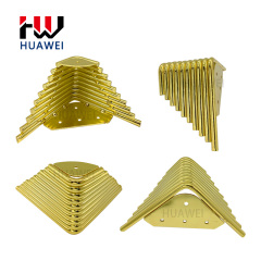 Chrome Furniture Sofa Iron Legs Metal Bed Feet Triangle Gold Y Shape Solid Table Foot Powder Coating Cabinet Base Couch Leg