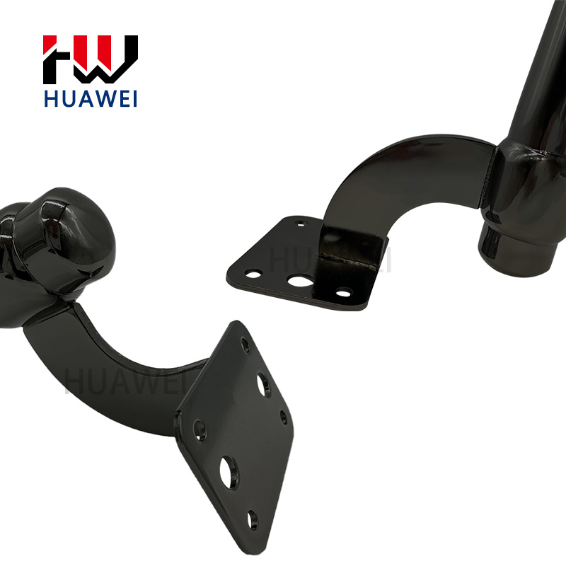 HUAWEI New Design Metal Chrome Chair Legs Iron Fitting Furniture Sofa Feet Black Table Foot Living Room for Couch Leg