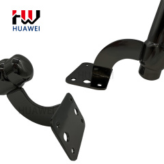 HUAWEI New Design Metal Chrome Chair Legs Iron Fitting Furniture Sofa Feet Black Table Foot Living Room for Couch Leg