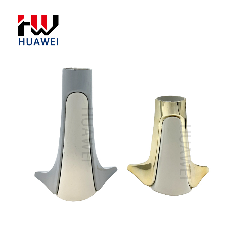 Factory Sale Sofa Plastic Leg Two Color Base Cabinet Feet Table Bottom Used for Furniture