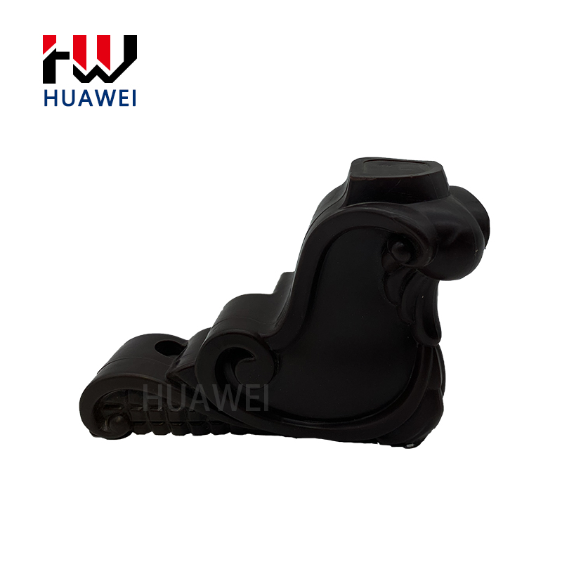 HUAWEI Brown Black Triangle Furniture Cabinet Foot Sofa Leg Bed Foot Plastic Foot