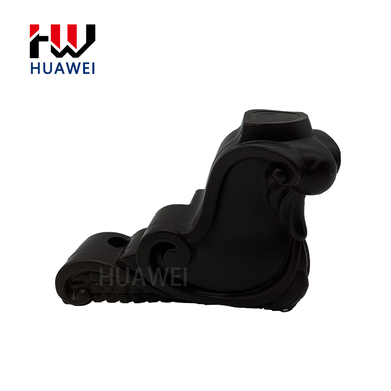 HUAWEI Brown Black Triangle Furniture Cabinet Foot Sofa Leg Bed Foot Plastic Foot