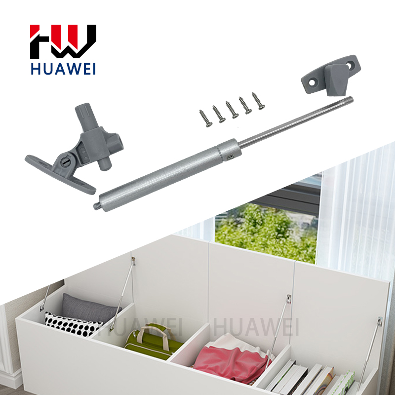 Gas Strut Kitchen Cabinet Door Lift Support Hydraulic Supports Gas Spring Furniture Baffle Lift Soft Close Air Pressure Rod