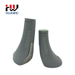 Chinese Manufacture Oblique Cone Shape Grey Plastic Furniture Leg Sofa Feet Furniture Accessories Leg