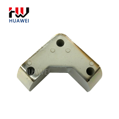 Modern Fashion Golden Edge V-shaped Furniture Home Kitchen Cabinet Sofa Table Legs