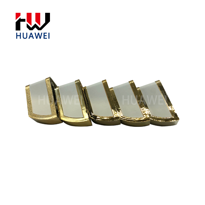 Modern Fashion Golden Edge V-shaped Furniture Home Kitchen Cabinet Sofa Table Legs