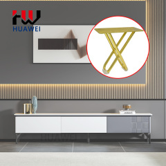 The New Design Metal Plating X Shape Chair Legs Iron Furniture Fitting Sofa Feet Table Foot Living Room for Couch Leg