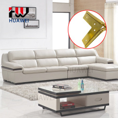 Wholesale Metal Iron Triangle Shape Couch Legs Chair Foot Cabinet Feet Sofa Leg for Furniture Hardware Accessories