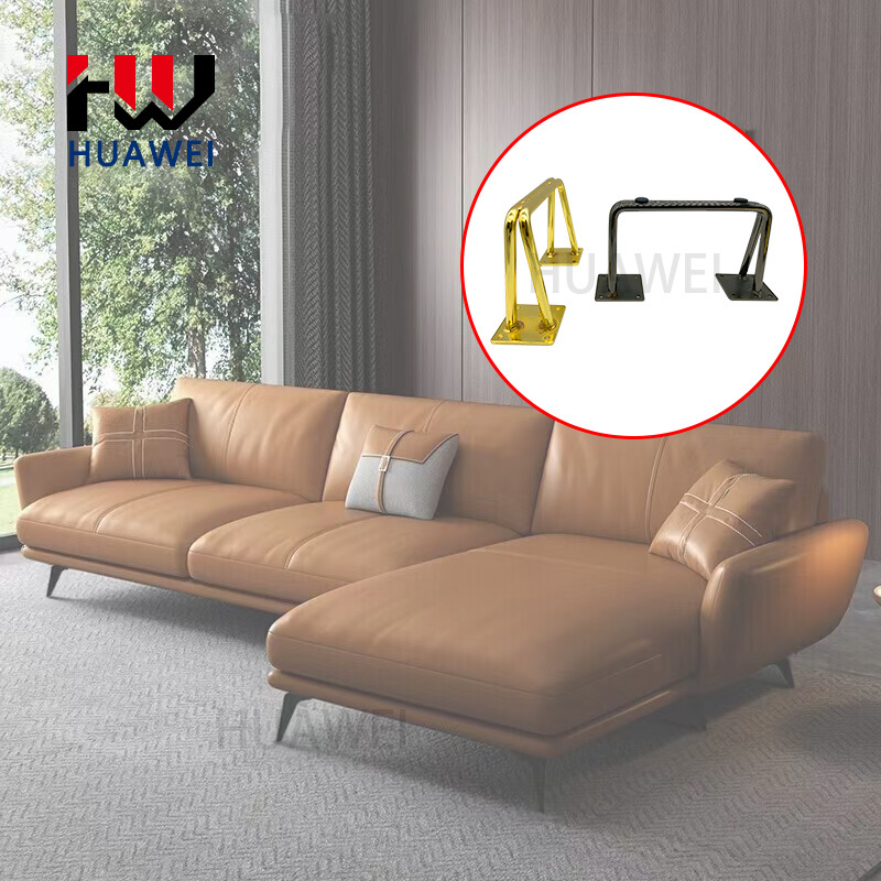 Furniture Sofa Hardware Iron Solid Chrome Couch Legs Metal Accessories gold Cabinet Base Leg Table Feet Bed Foot