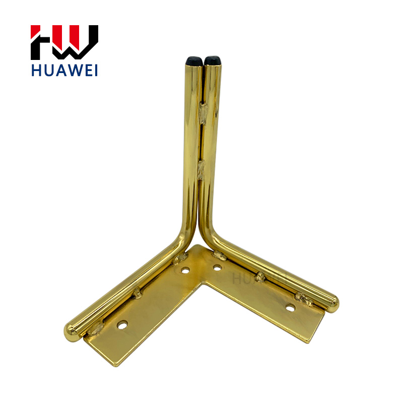 Wholesale Metal Iron Triangle Shape Couch Legs Chair Foot Cabinet Feet Sofa Leg for Furniture Hardware Accessories