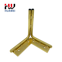 Wholesale Metal Iron Triangle Shape Couch Legs Chair Foot Cabinet Feet Sofa Leg for Furniture Hardware Accessories