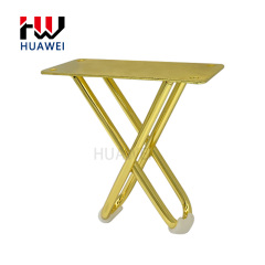 The New Design Metal Plating X Shape Chair Legs Iron Furniture Fitting Sofa Feet Table Foot Living Room for Couch Leg