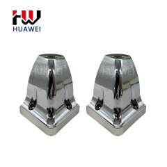 Grey Furniture Sofa Leg Plastic Sofa Feet Triangle Plastic Base Leveling Foot for Chair