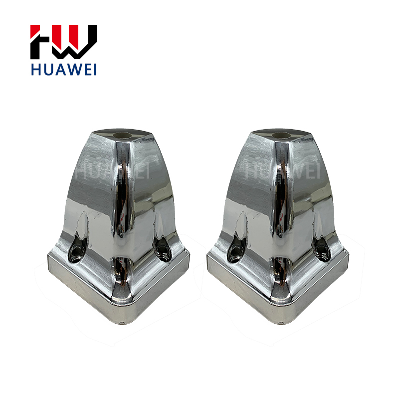 Grey Furniture Sofa Leg Plastic Sofa Feet Triangle Plastic Base Leveling Foot for Chair