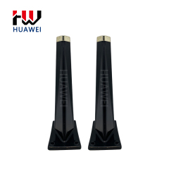 HUAWEI Black Bevel Cone Diamond Furniture Cabinet Feet Sofa Leg Bed Feet Plastic foot