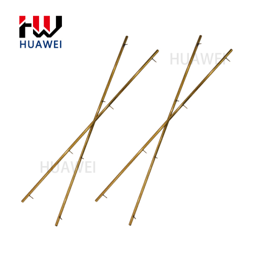 Accessories Luxury Sofa/Bed/Chair Furniture Legs Whole Sale Metal Decorative Armrests Frame Surface Powder Coating Border