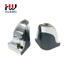 Grey Furniture Sofa Leg Plastic Sofa Feet Triangle Plastic Base Leveling Foot for Chair