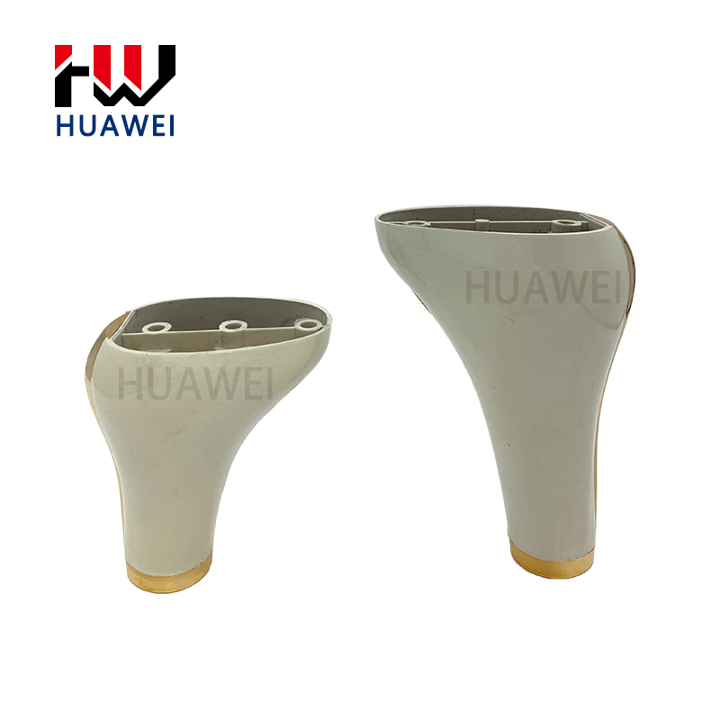 HUAWEI Hot Sale Trapezoid Round Square Plastic Sofa Legs for Furniture Cabinet