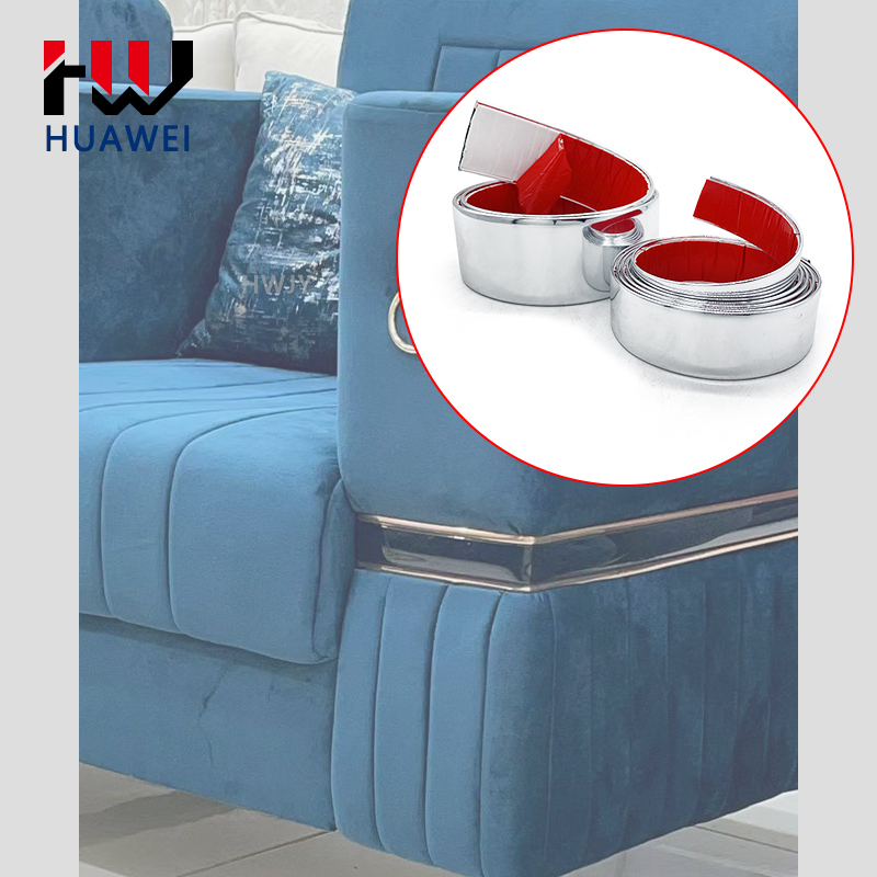 HUAWEI High Quality Flat Pvc Soft Line Wallpaper Edge Decorative Strip Edge Banding Glue for Sale