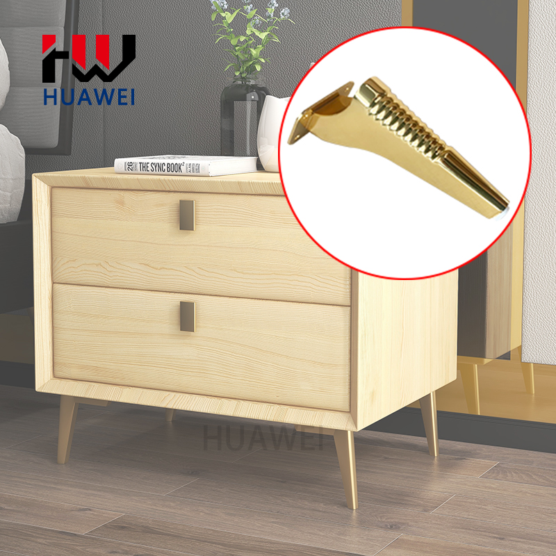 HUAWEI Furniture Hardware Sofa Accessories Chrome Rose Gold Multi-Colored Metal Furniture Bed Couch Feet