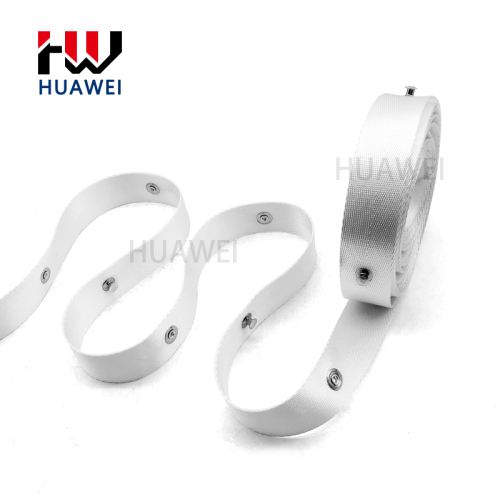 Huawei Curtain Track Accessories S-Fold Pleated Belt White Snake Curtain Tapes With Eyelets Buckle Curtain Ring Tape