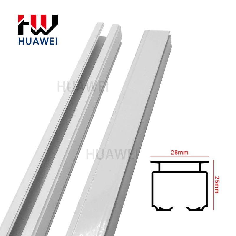 Huawei High Quality S-Wave Heavy Duty Curtain Track Sell to Germany Easy Clip Truck Caravan Car Corner Curtain Rail