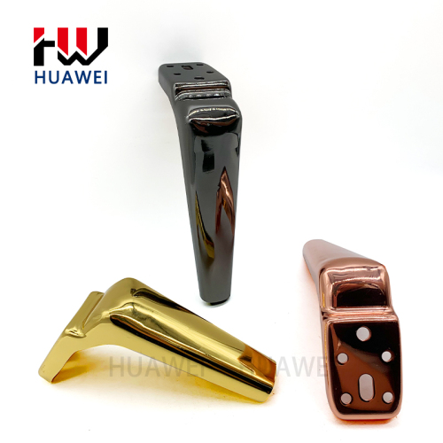 Huawei Furniture Hardware Accessories Metal Plating Polishing Sofa Legs Bed Foot Chair Feet Coffee Table Leg for Bedroom Living room