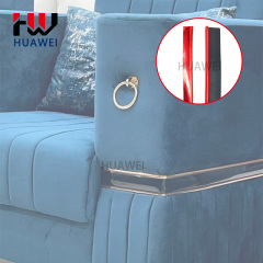 Huawei Furniture PVC Sofa Plastic Trim Strips Chair Decorative Strip Edge Banding T Shape Decoration Adhesive Tape for Bedroom/Car