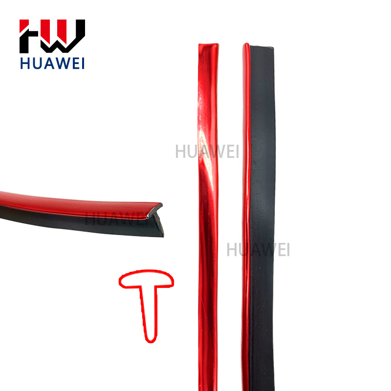 Huawei Furniture PVC Sofa Plastic Trim Strips Chair Decorative Strip Edge Banding T Shape Decoration Adhesive Tape for Bedroom/Car