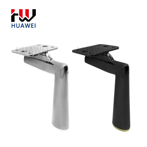 HUAWEI Latest Modern Sofa Set Legs Accessories Decorative Furniture Hardware Black 18CM Metal Bed Leg Sofa Feet