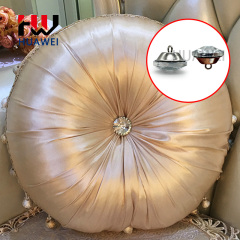 Sun Star Pattern Upholstery Decorative Perforation Furniture Sofa Button Acrylic Crystal Tack Buttons Diamond Buckle