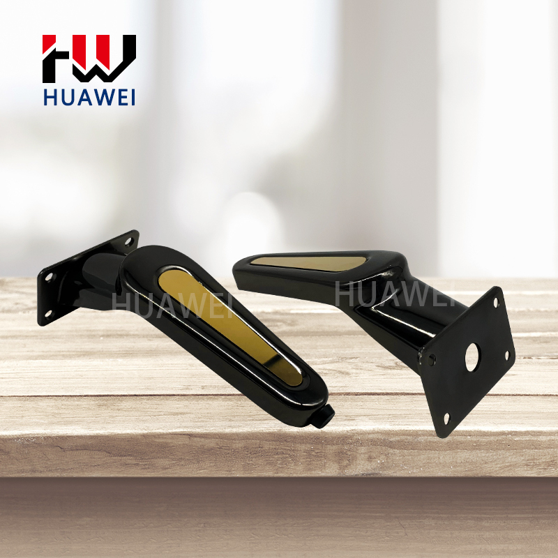 HUAWEI Furniture Hardware Metal Sofa Feet Accessories Parts Minimalist Cabinet Couch Sofa Black Leg