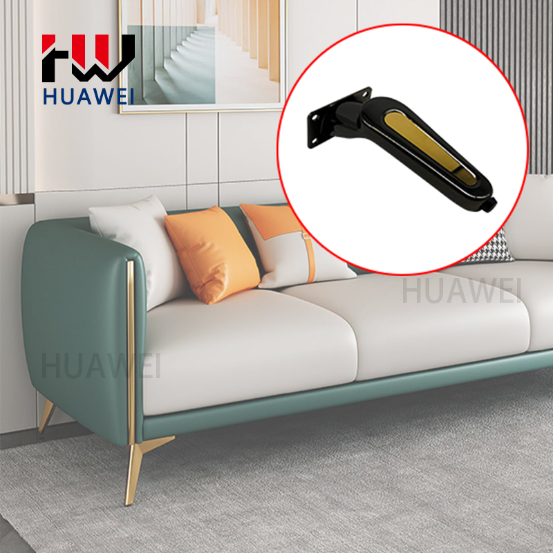 HUAWEI Furniture Hardware Metal Sofa Feet Accessories Parts Minimalist Cabinet Couch Sofa Black Leg