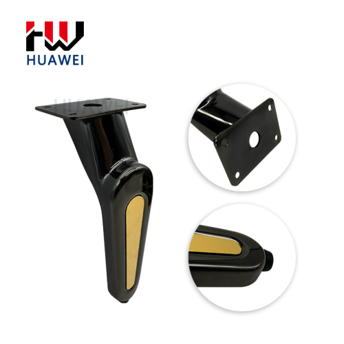 HUAWEI Furniture Hardware Metal Sofa Feet Accessories Parts Minimalist Cabinet Couch Sofa Black Leg