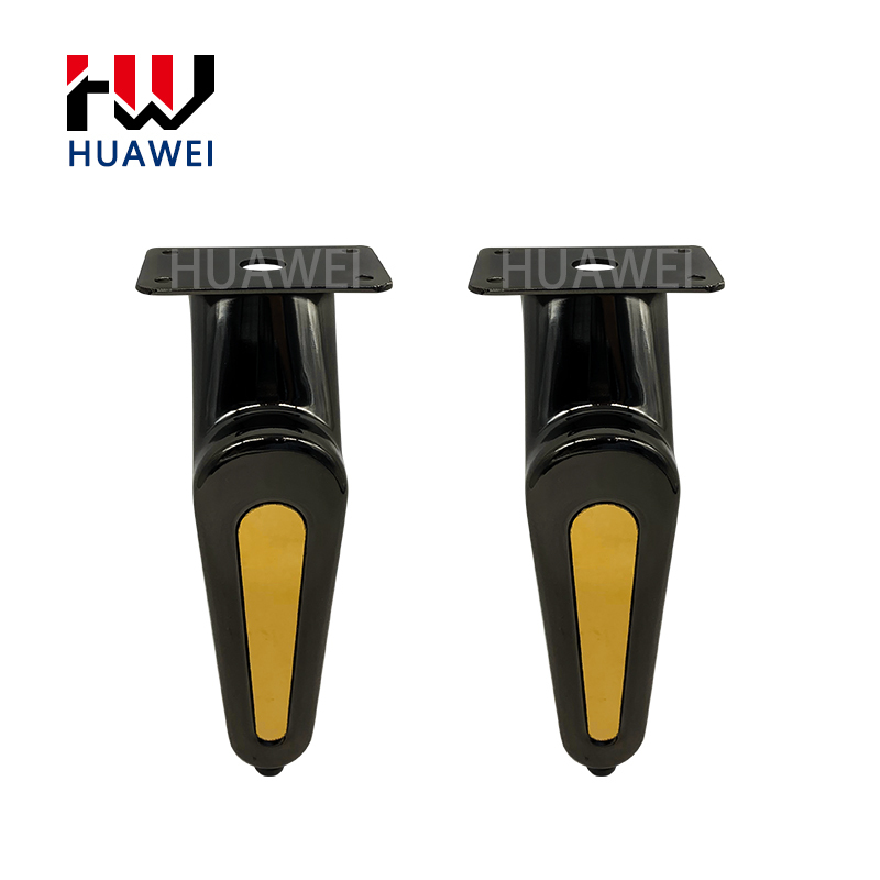 HUAWEI Furniture Hardware Metal Sofa Feet Accessories Parts Minimalist Cabinet Couch Sofa Black Leg