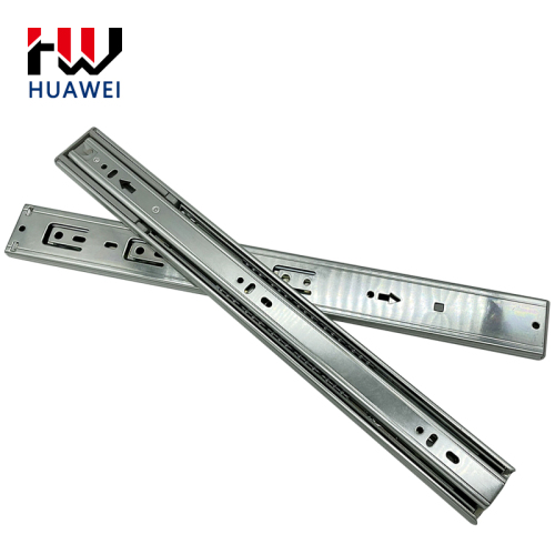 Huawei hardware 45mm Elasticity Drawer Slide Railing Stopper Soft Close Push Open Drawer Slides Runners Soft Close Concealed Slide